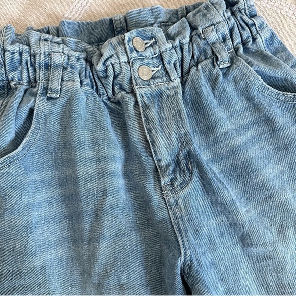 PacSun Paperbag Iris Blue Mom Jeans Women's Jeans 25 - Picture 3 of 7